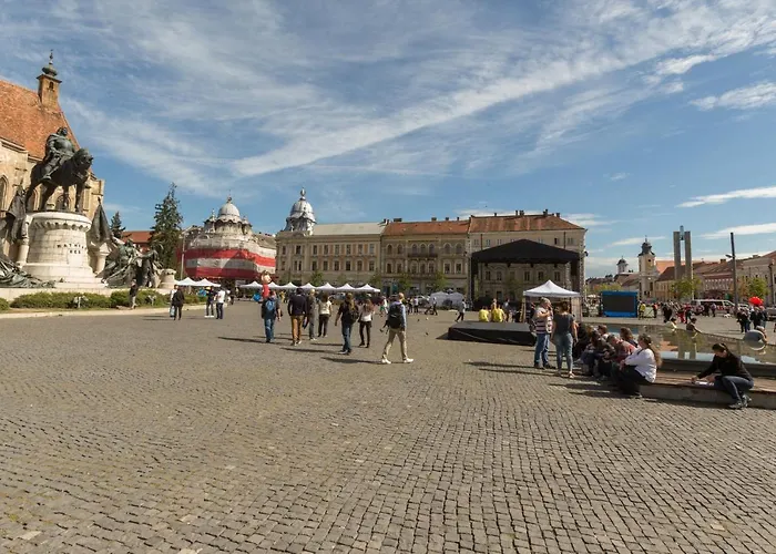 Lux Unirii Apartmán Kluž